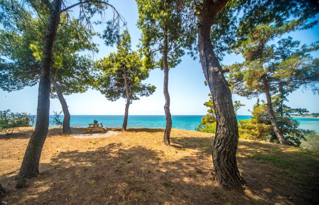 Summerday Villa Private Beach Nea Irakleia Exteriör bild